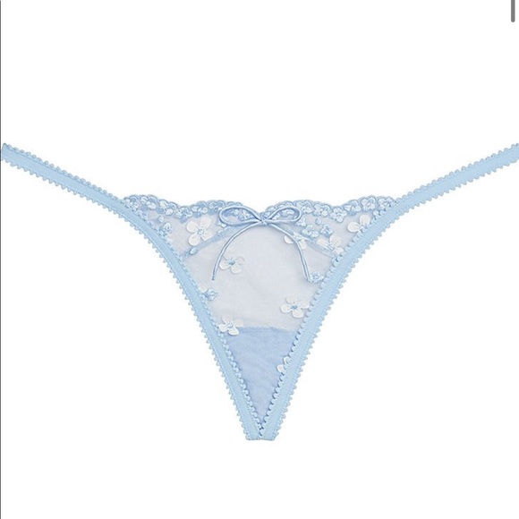 FOR LOVE & LEMONS Daisy Embroidered thong - Picture 8 of 8